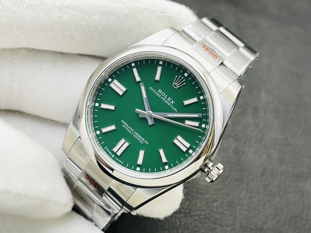 SuperClone Rolex Oyster Perpetual m124300-green|41mm